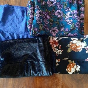 LuLaRoe 4 XL pencil skirts